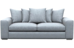 Florentine Large Fabric Sofa - Duck Egg